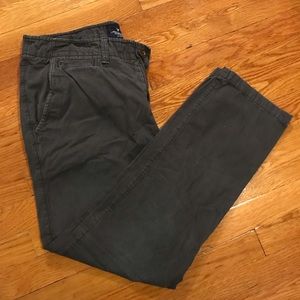 American Eagle Gray Slim Fit Pants Mens